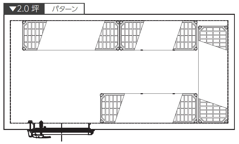 2坪レイアウト