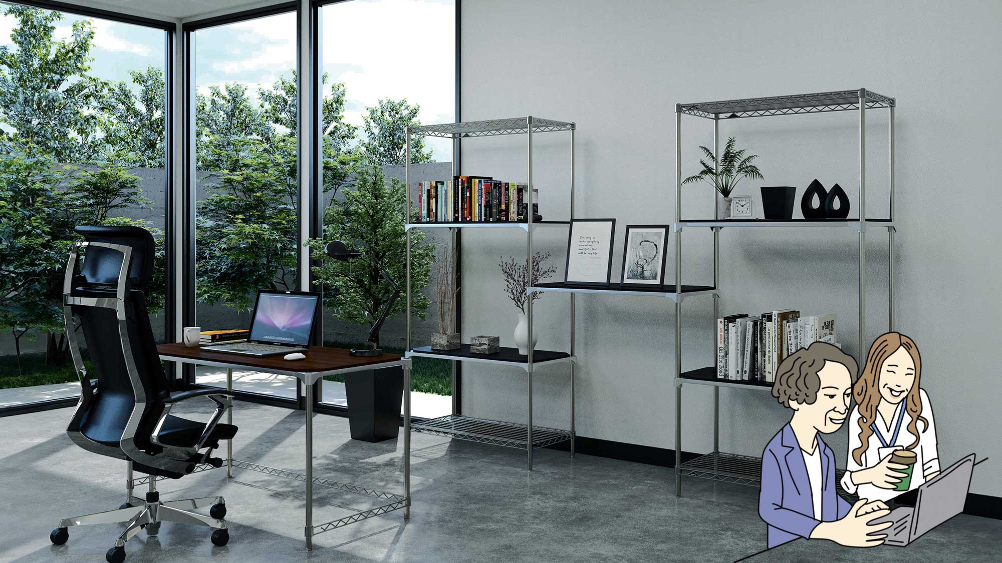 ベーシックシリーズ for Working space | エレクター株式会社 ベーシックシリーズ for Working space | エレクター株式会社