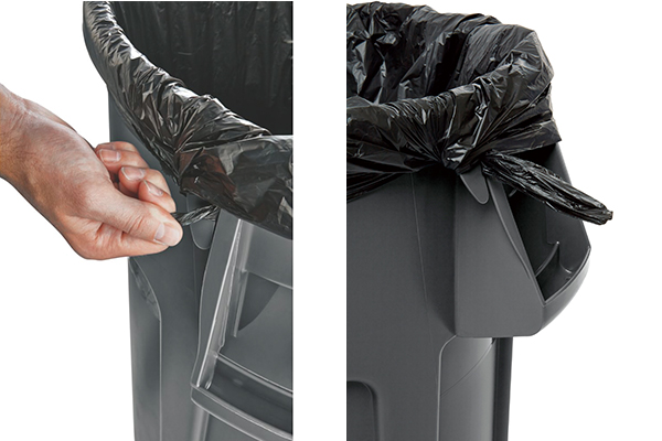 袋の固定が簡単