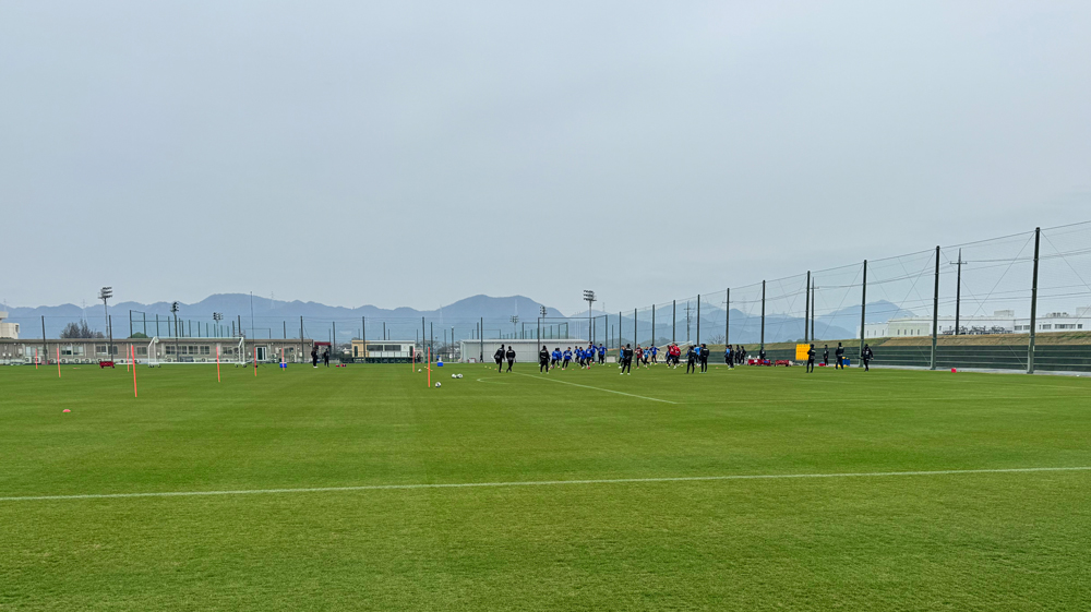 ファジアーノ岡山 政田サッカー場