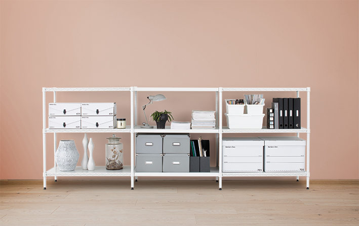 フラットシェルフの使用パターン