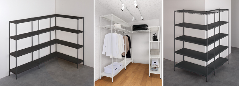 フラットシェルフの使用パターン