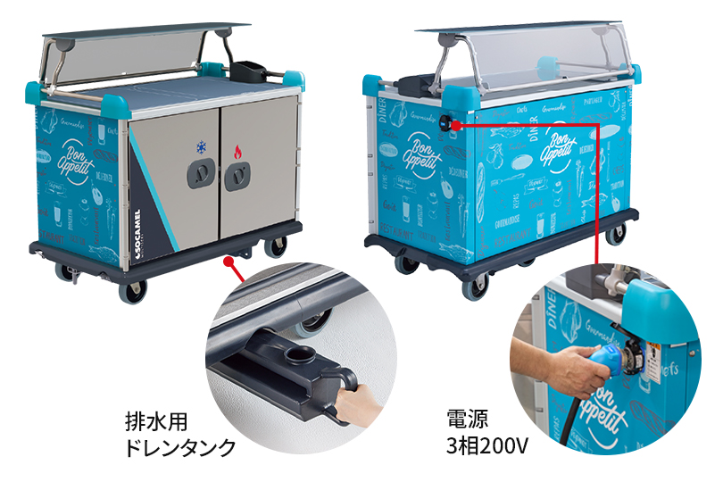 電源があれば給排水設備は不要