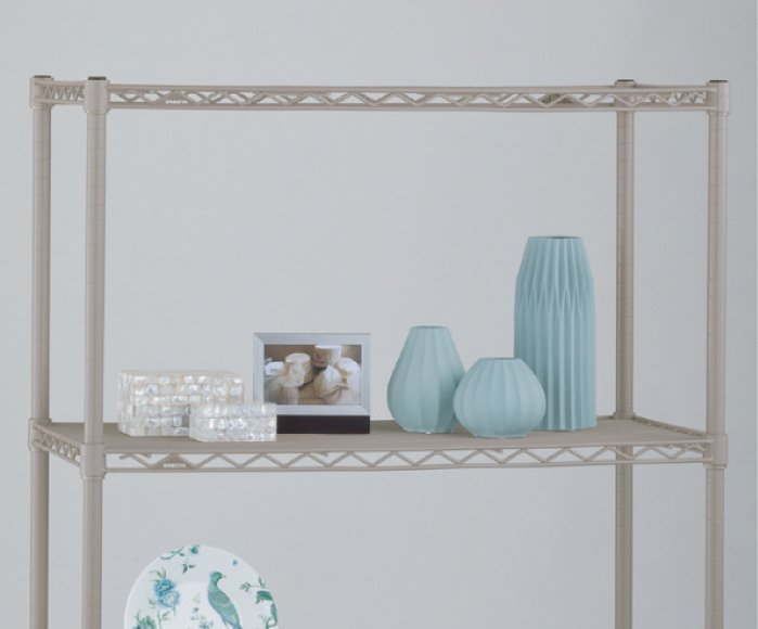 オーダーシェルフ グレー 使用イメージ