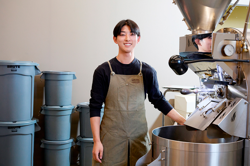 焙煎士の樋元さん