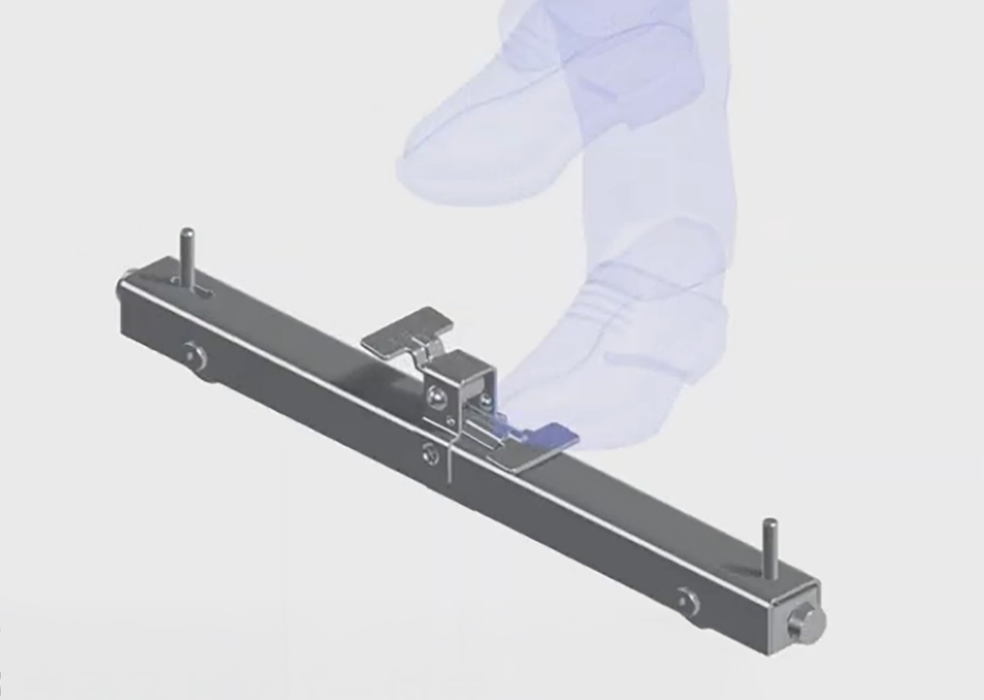 移動ストレージユニットフロア部分拡大
