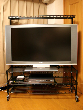 ホームエレクター オーディオラック　テレビボード ホームエレクター活用術