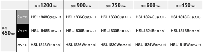 スライディングシェルフ | 棚板 | パーツから選ぶ[基本ユニット