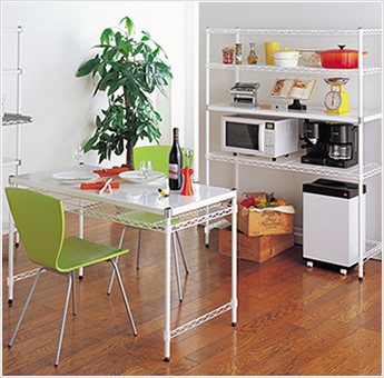 Kitchen キッチン シーンから選ぶ 製品情報 ホームエレクター Home Erecta