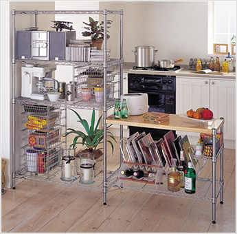 Kitchen キッチン シーンから選ぶ 製品情報 ホームエレクター Home Erecta